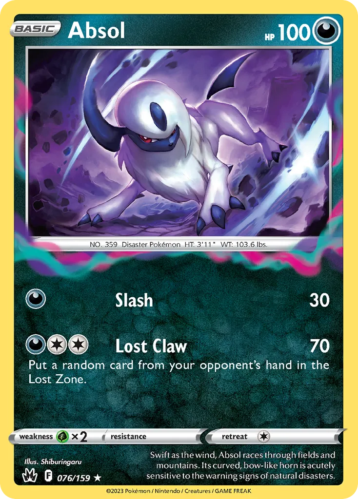 Absol — SWSH: Crown Zenith — Pokémon