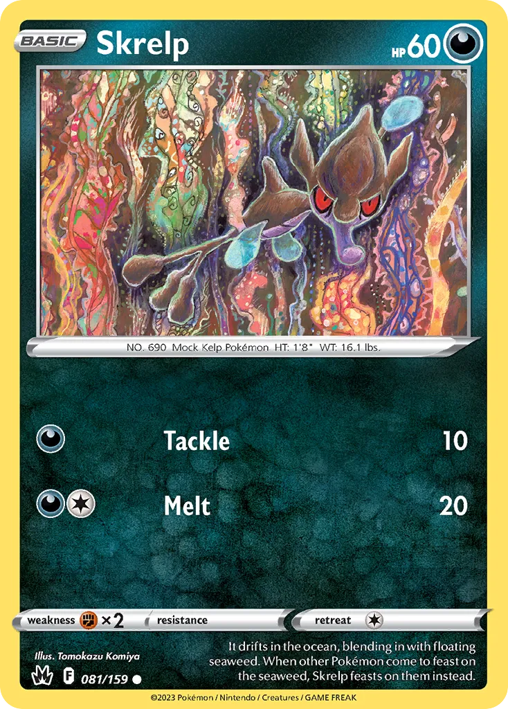 Skrelp — SWSH: Crown Zenith — Pokémon