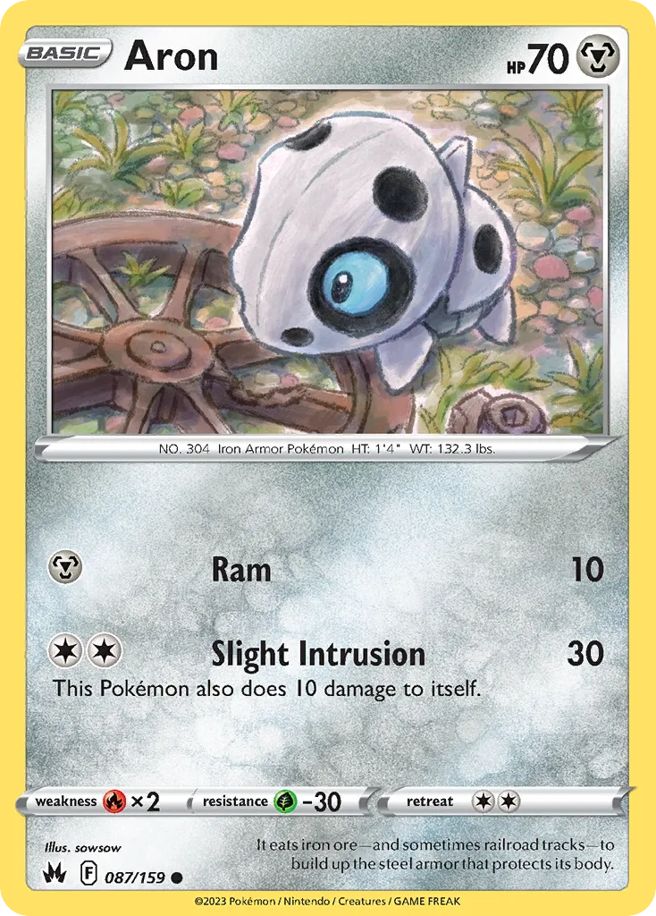 Aron — SWSH: Crown Zenith — Pokemon