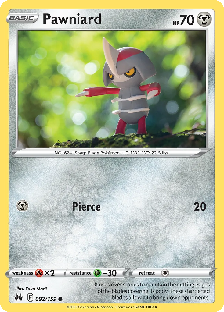 Pawniard — SWSH: Crown Zenith — Pokémon