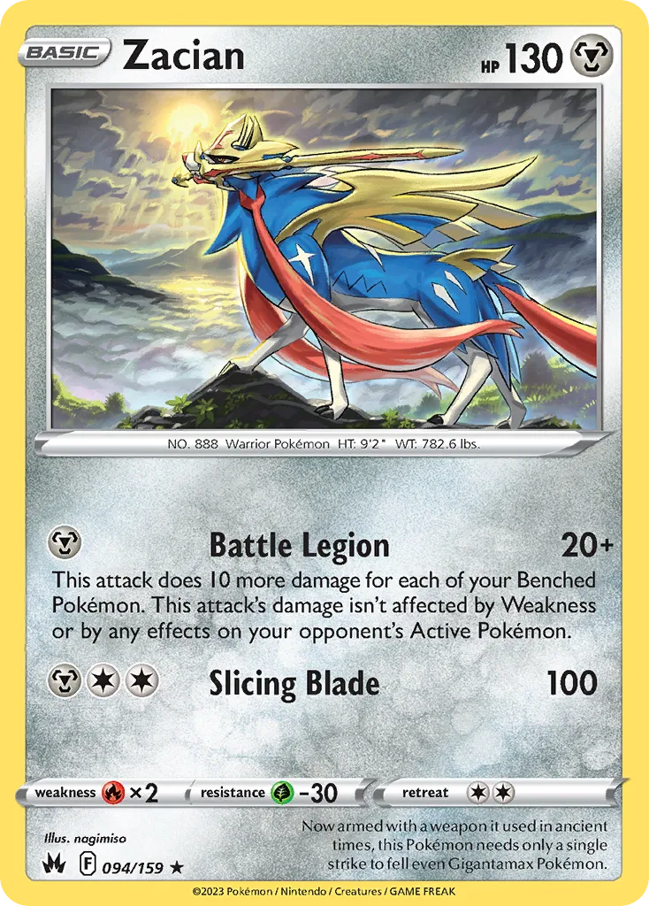 Zacian — SWSH: Crown Zenith — Pokémon