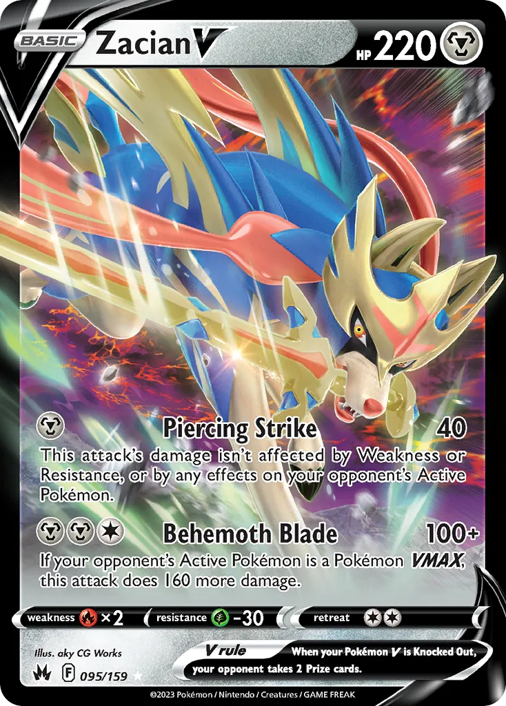 Zacian V — SWSH: Crown Zenith — Pokemon