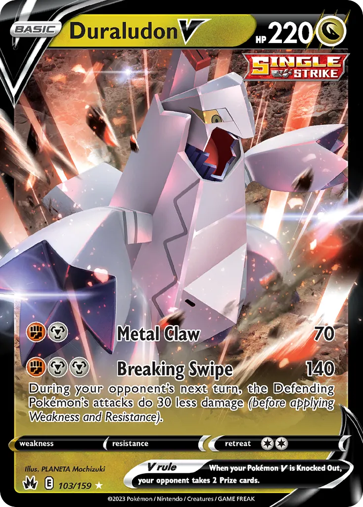 Duralugon V — SWSH: Crown Zenith — Pokémon