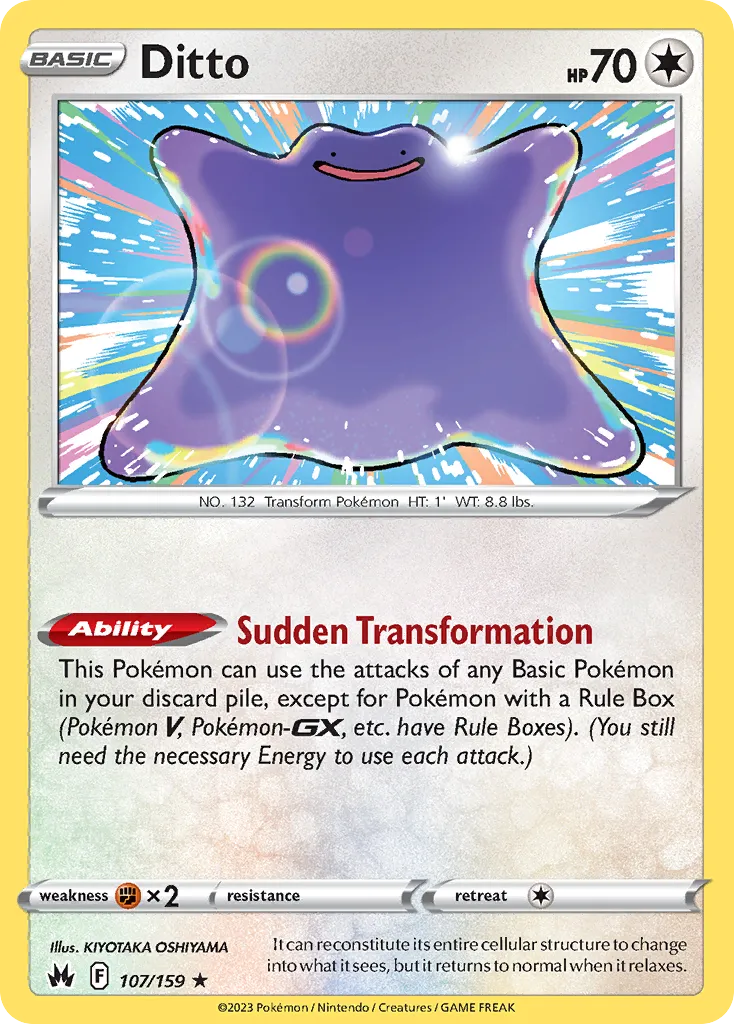 Ditto — SWSH: Crown Zenith — Pokemon