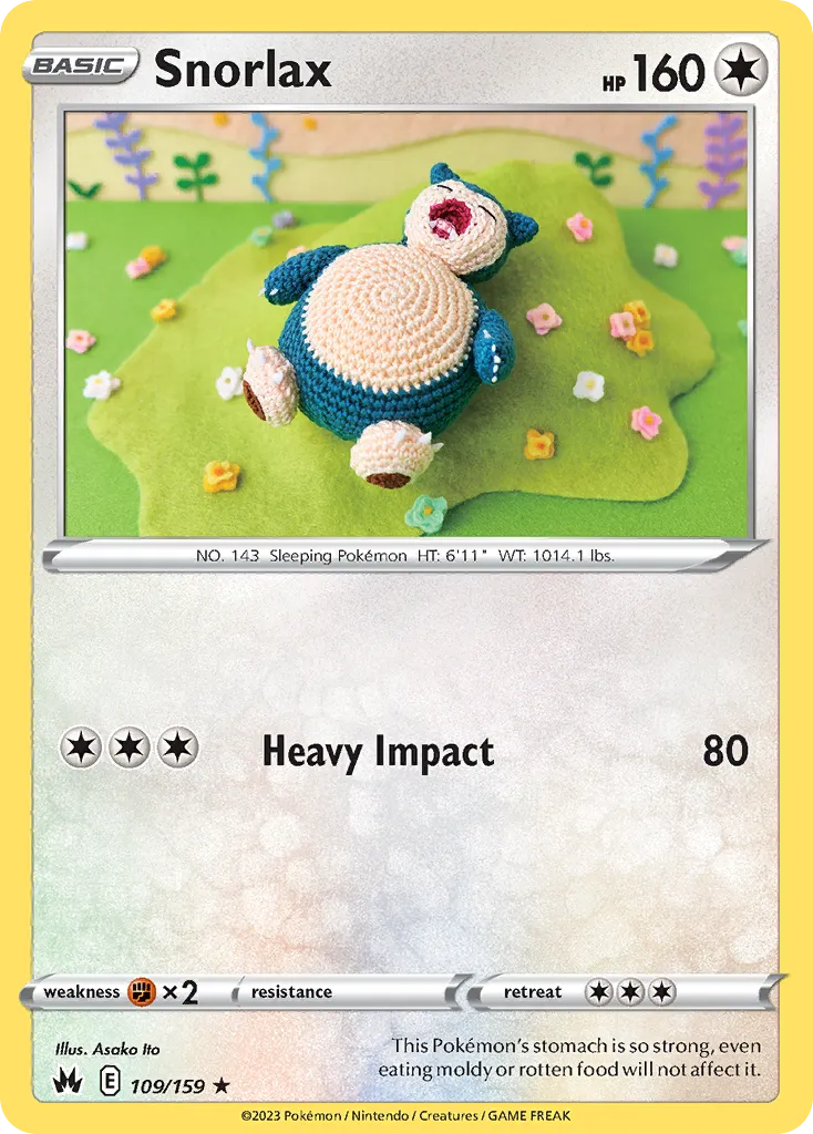 Snorlax — SWSH: Crown Zenith — Pokémon