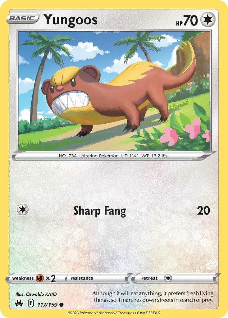 Yungoos — SWSH: Crown Zenith — Pokémon