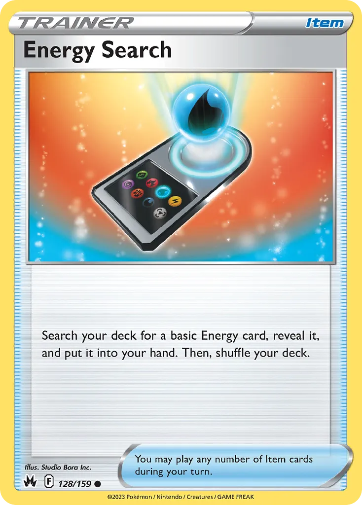 Recherche d'Énergie — SWSH: Crown Zenith — Pokémon