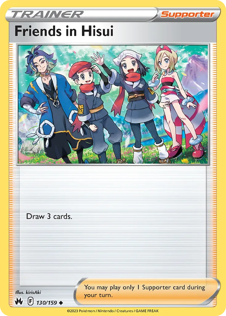Amis de Hisui — SWSH: Crown Zenith — Pokémon