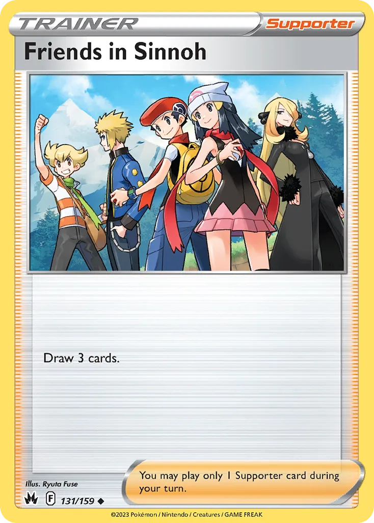 Friends in Sinnoh from SWSH: Crown Zenith - Pokemon