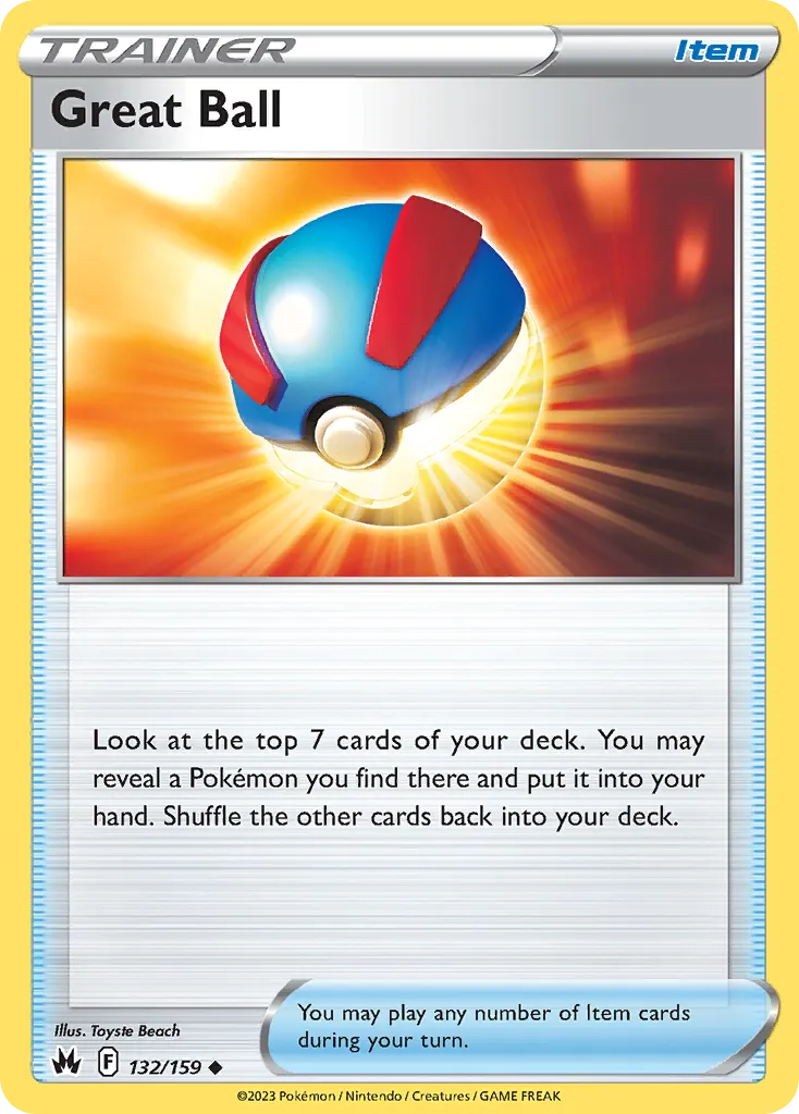 Super Ball — SWSH: Crown Zenith — Pokémon
