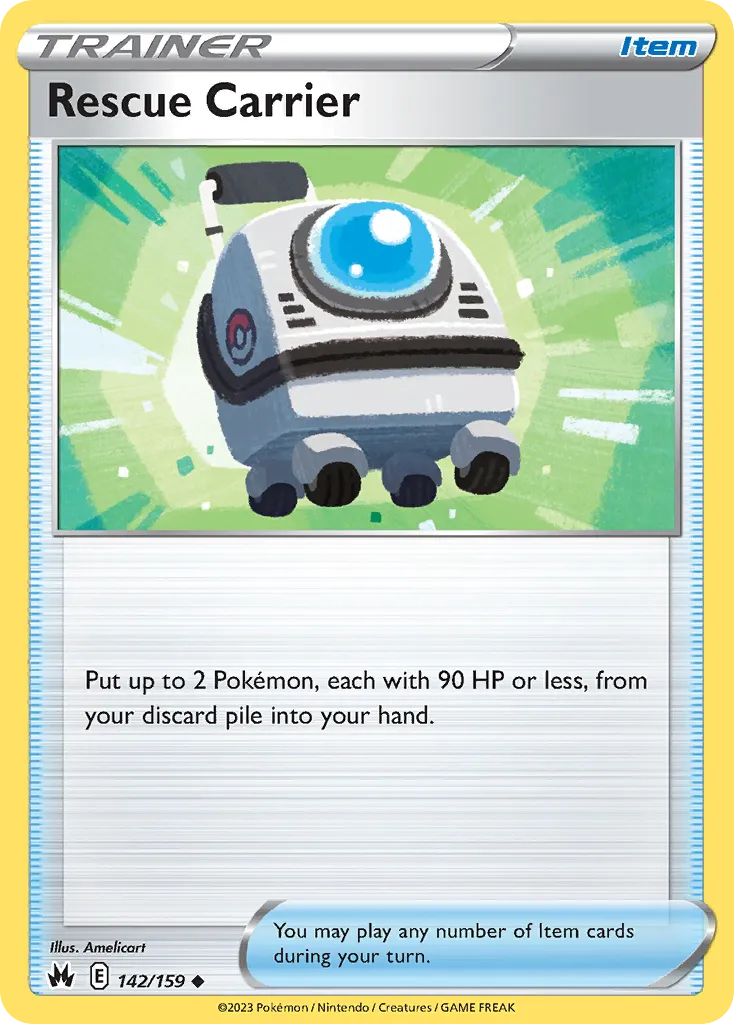 Valise de Secours — SWSH: Crown Zenith — Pokémon