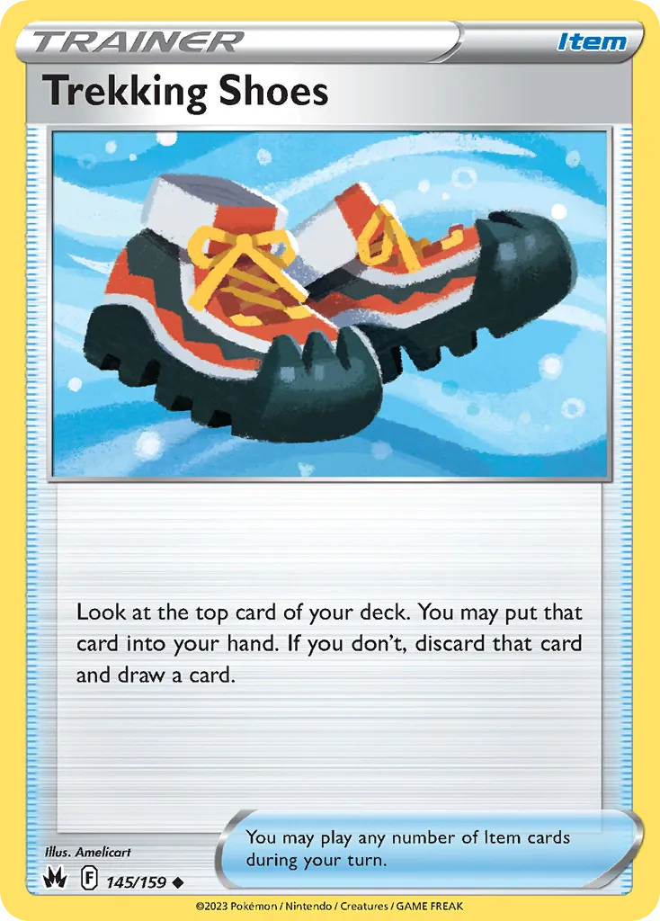 Trekking Shoes — SWSH: Crown Zenith — Pokémon