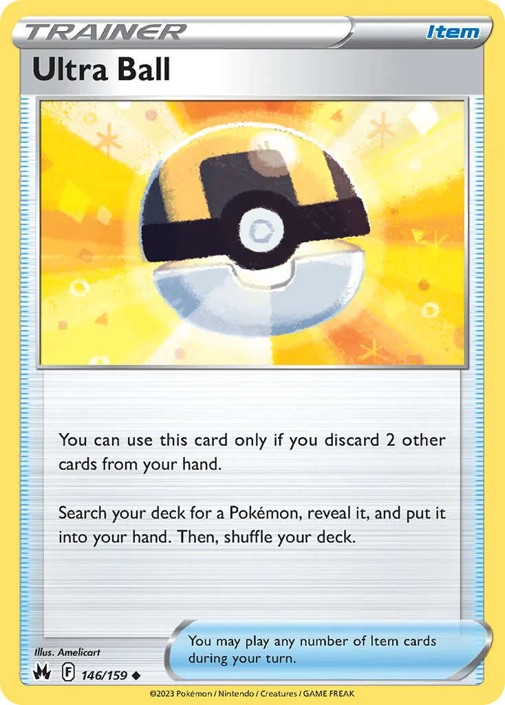 Ultra Ball — SWSH: Crown Zenith — Pokémon