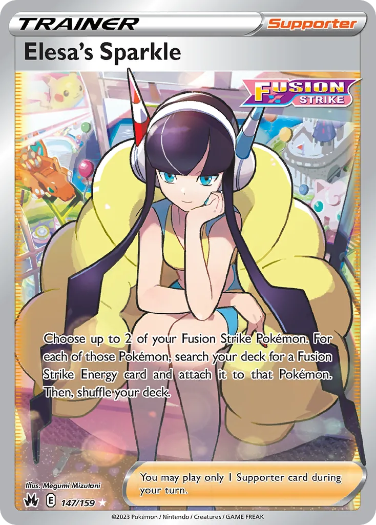 Elesa's Sparkle — SWSH: Crown Zenith — Pokémon
