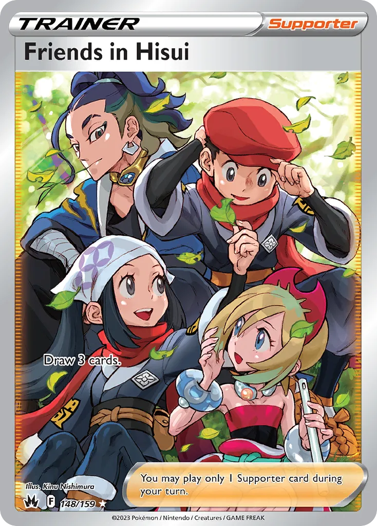 Friends in Hisui — SWSH: Crown Zenith — Pokémon