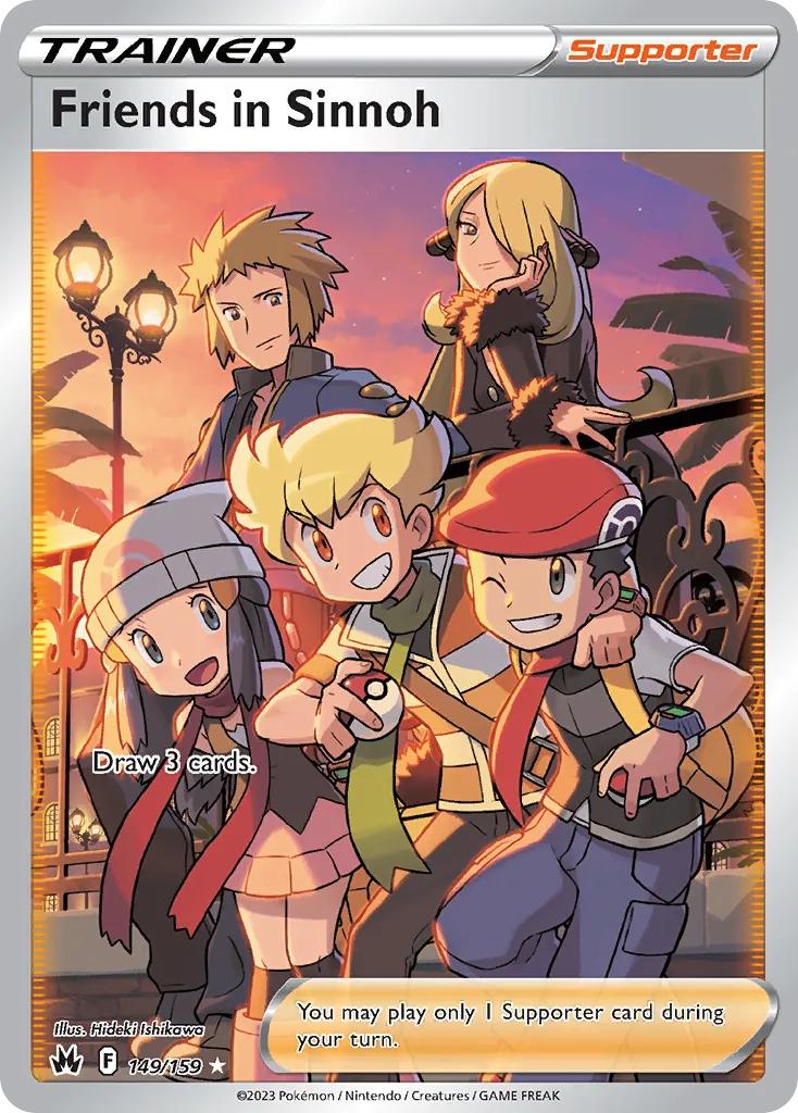 Amis de Sinnoh — SWSH: Crown Zenith — Pokémon