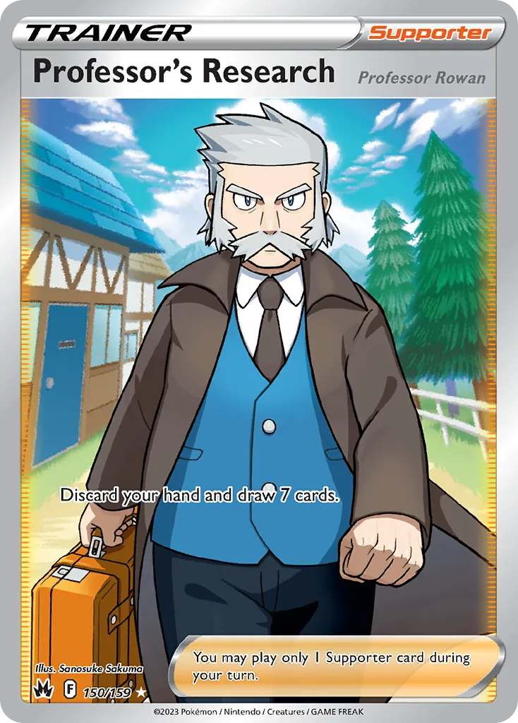 Professor's Research — SWSH: Crown Zenith — Pokemon