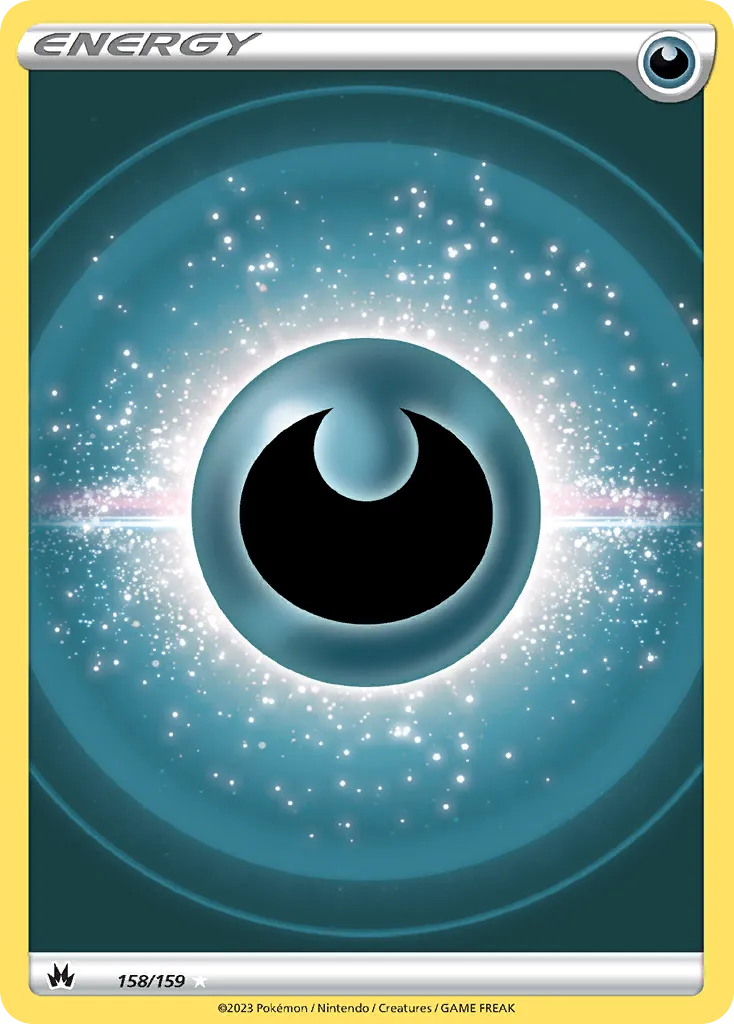 Énergie Obscurité — SWSH: Crown Zenith — Pokémon