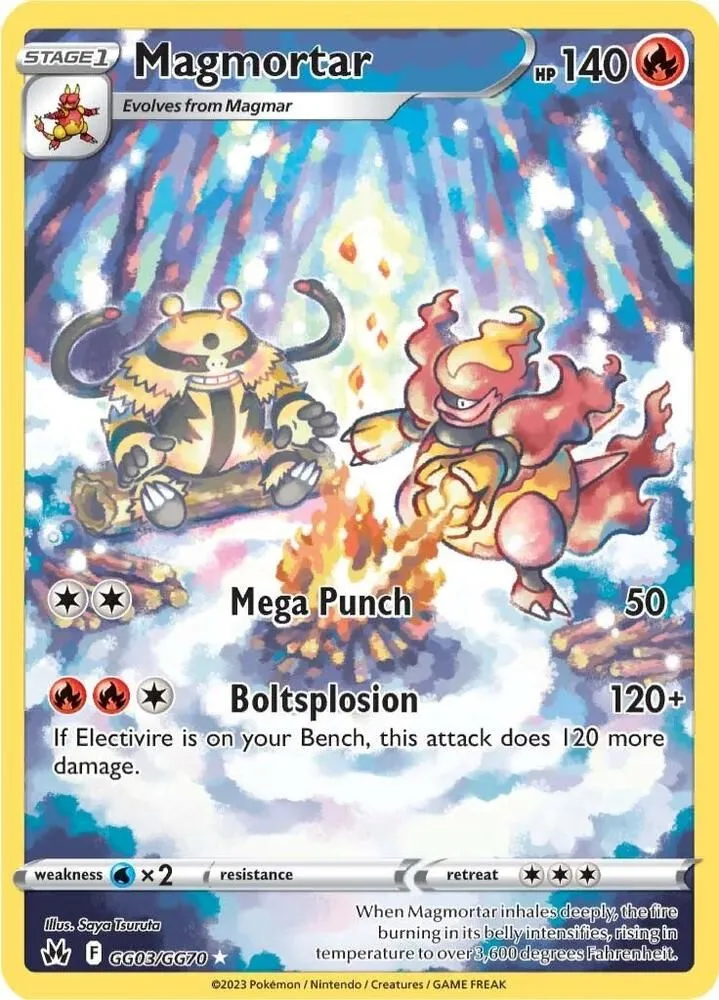 Magmortar — SWSH: Crown Zenith: Galarian Gallery — Pokémon