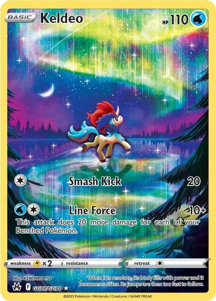 Keldeo — SWSH: Crown Zenith: Galarian Gallery — Pokemon
