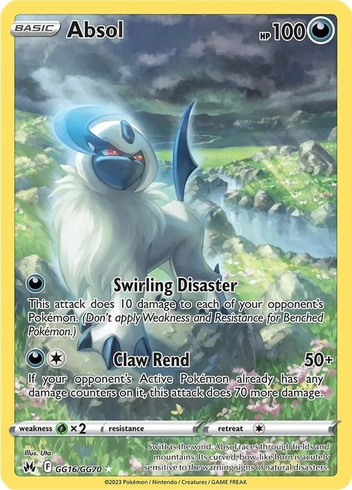 Absol — SWSH: Crown Zenith: Galarian Gallery — Pokémon