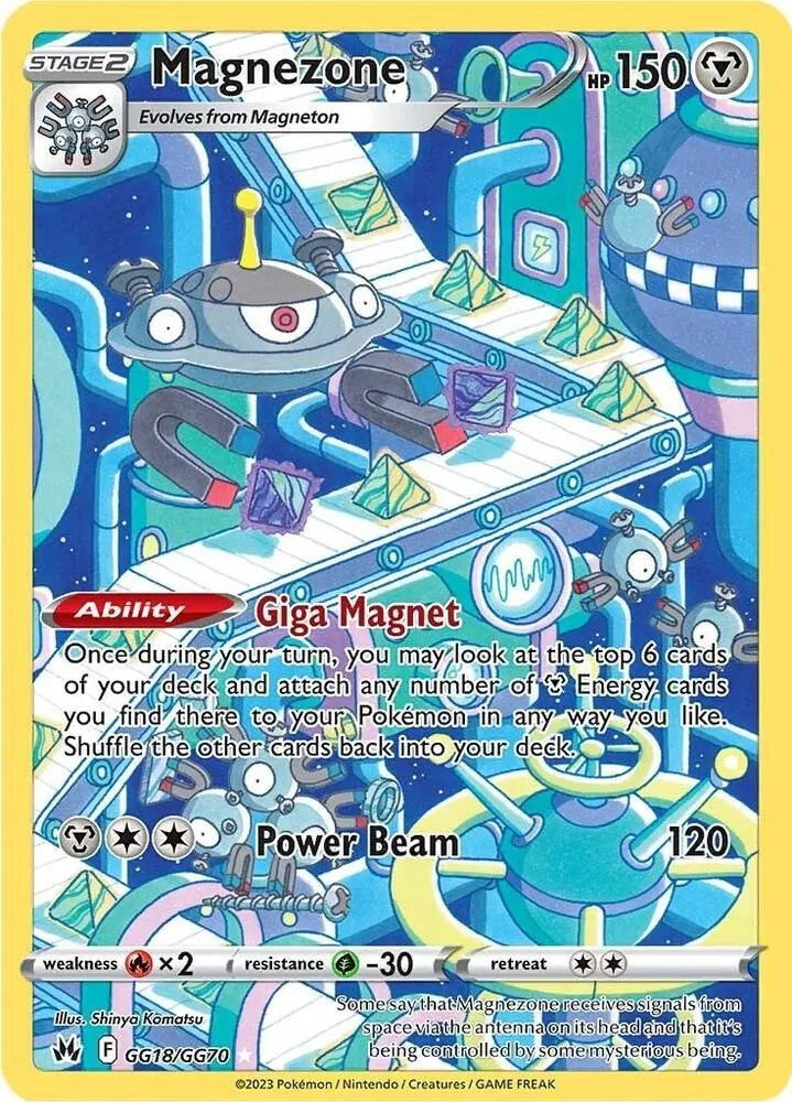 Magnezone — SWSH: Crown Zenith: Galarian Gallery — Pokémon