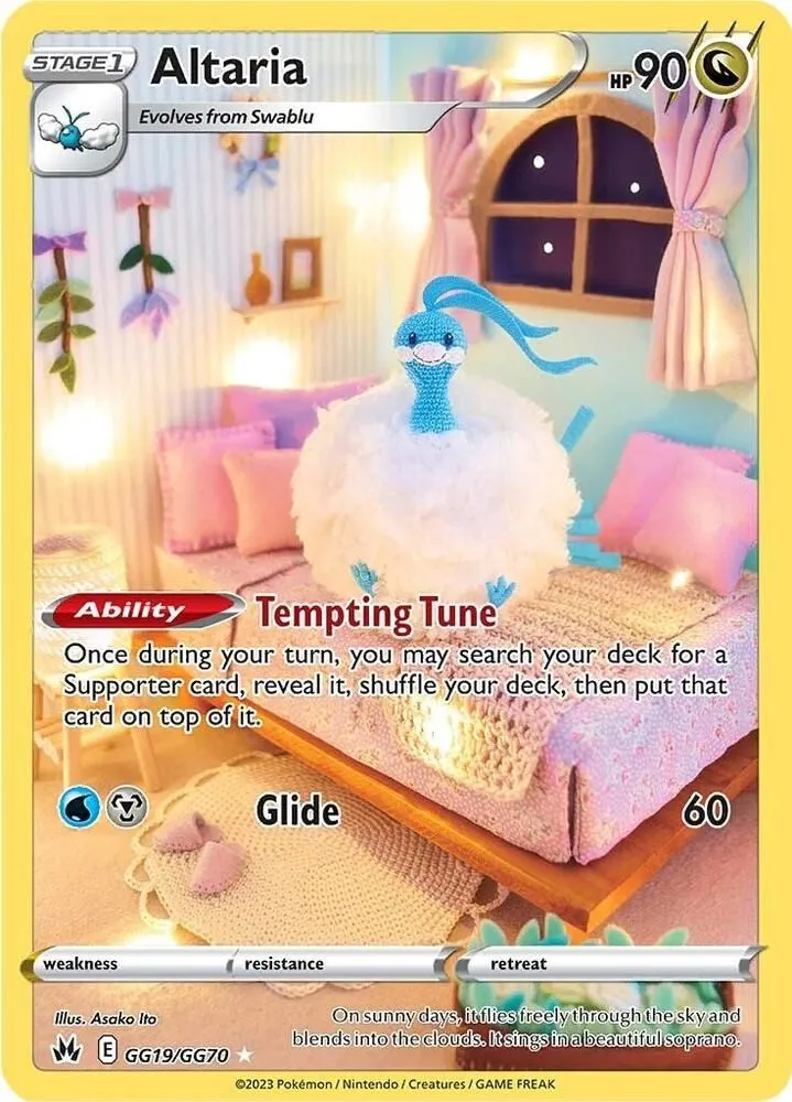 Altaria — SWSH: Crown Zenith: Galarian Gallery — Pokemon