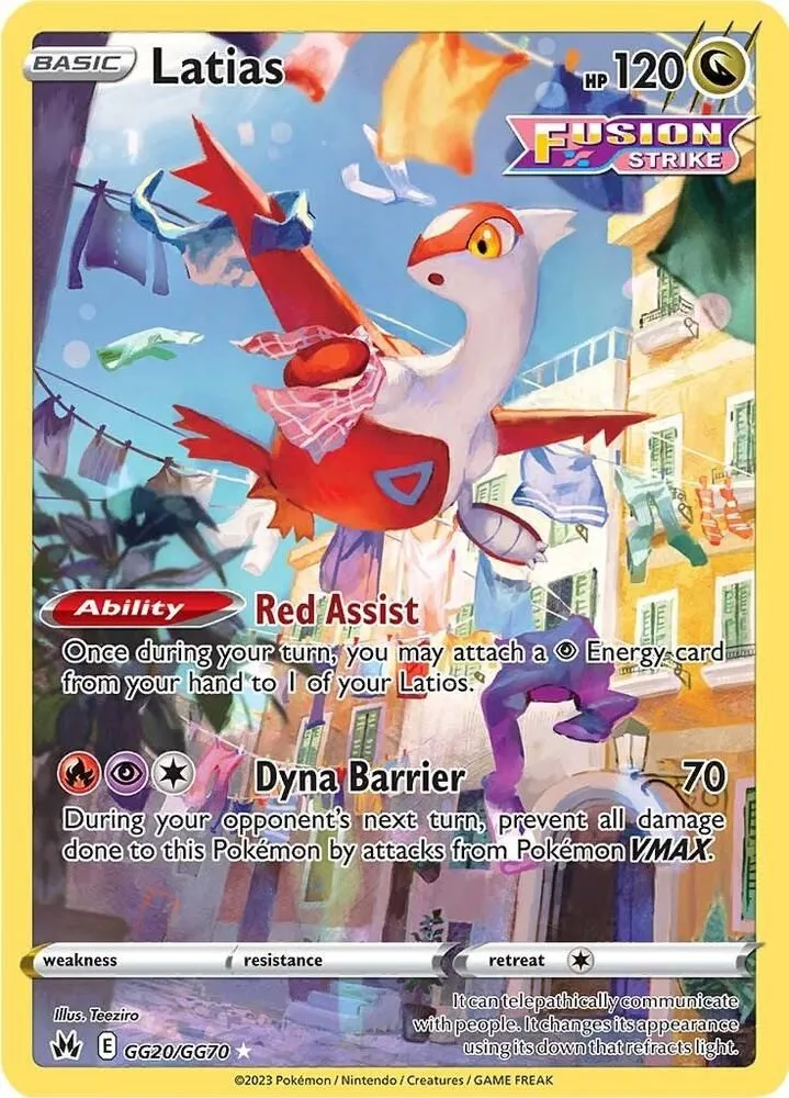 Latias — SWSH: Crown Zenith: Galarian Gallery — Pokemon