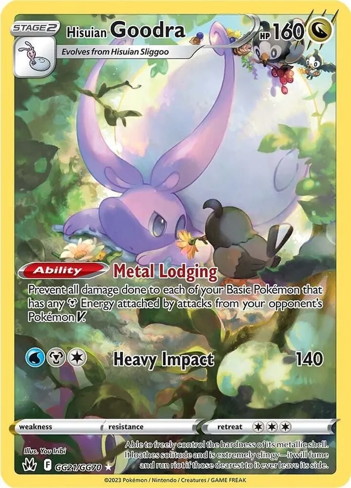 Hisuian Goodra — SWSH: Crown Zenith: Galarian Gallery — Pokemon