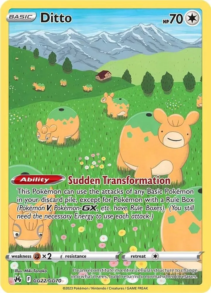 Ditto from SWSH: Crown Zenith: Galarian Gallery - Pokemon