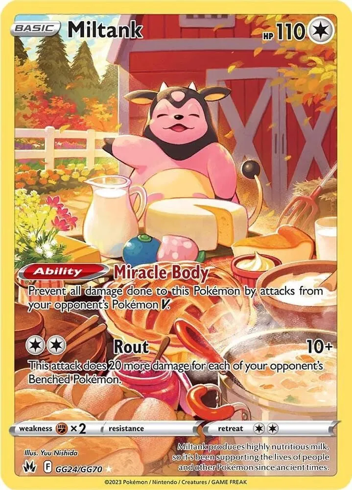 Miltank — SWSH: Crown Zenith: Galarian Gallery — Pokémon