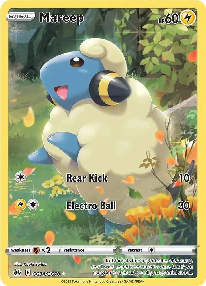 Mareep — SWSH: Crown Zenith: Galarian Gallery — Pokémon