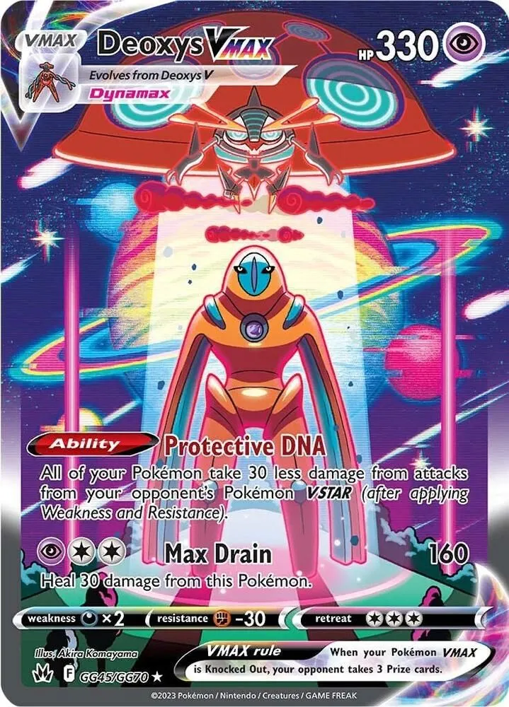 Deoxys VMAX — SWSH: Crown Zenith: Galarian Gallery — Pokemon