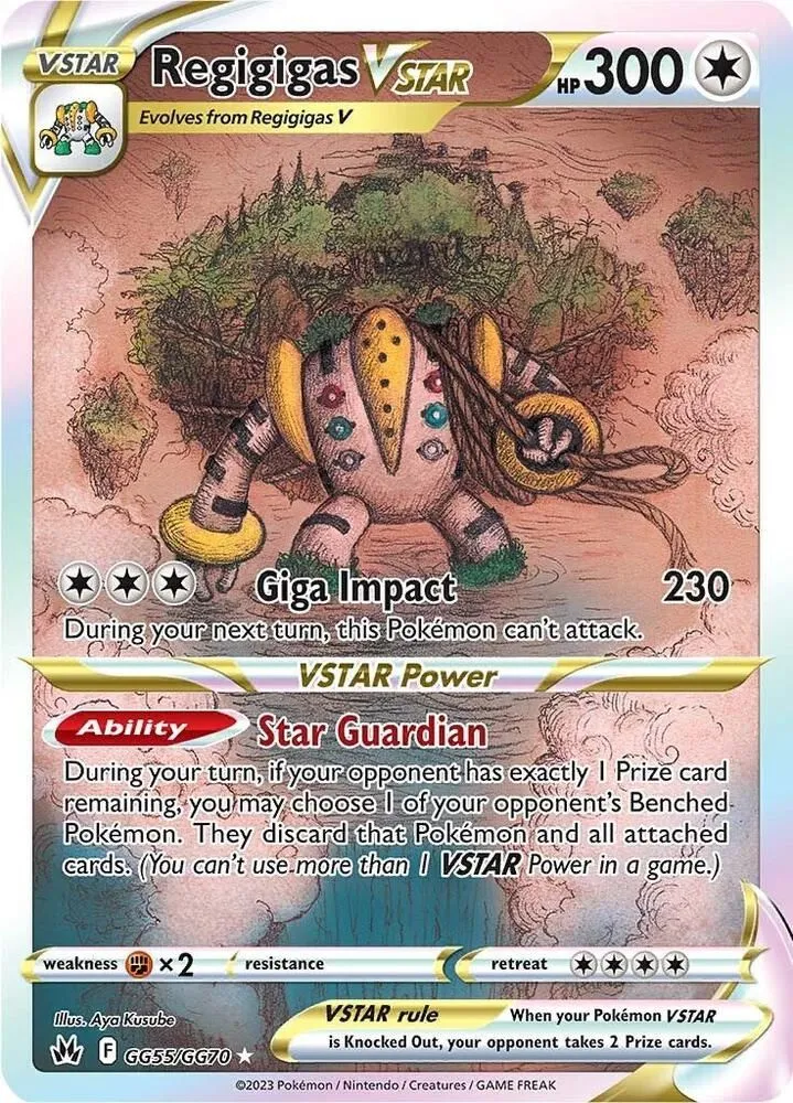 Regigigas VSTAR — SWSH: Crown Zenith: Galarian Gallery — Pokémon