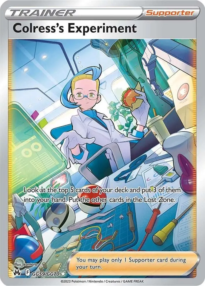 Colress's Experiment — SWSH: Crown Zenith: Galarian Gallery — Pokémon