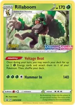 Rillaboom — SWSH: Sword & Shield Promo Cards — Pokemon