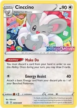 Cinccino — SWSH: Sword & Shield Promo Cards — Pokemon
