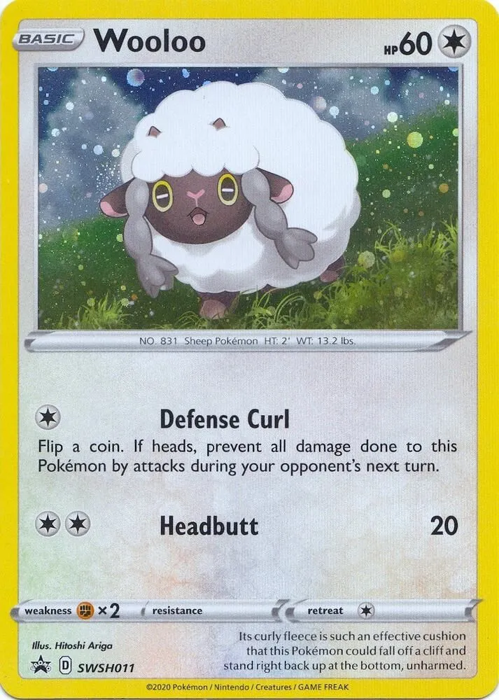 Wooloo — SWSH: Sword & Shield Promo Cards — Pokemon
