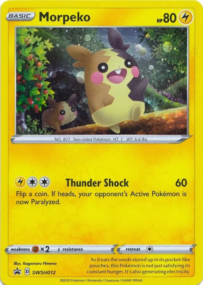 Morpeko — SWSH: Sword & Shield Promo Cards — Pokemon