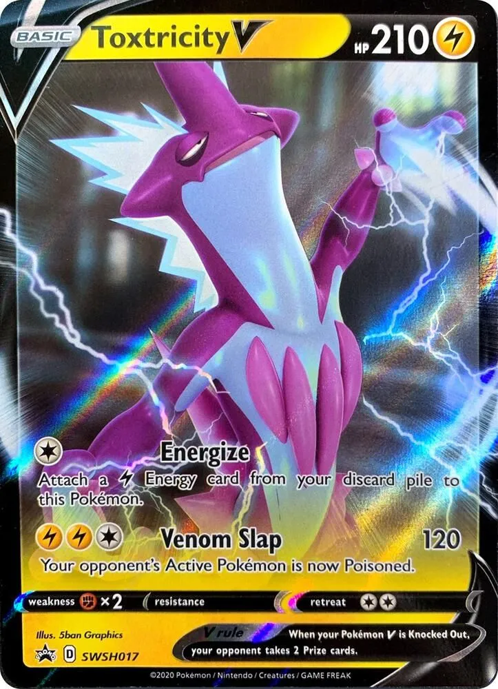 Toxtricity V — SWSH: Sword & Shield Promo Cards — Pokémon