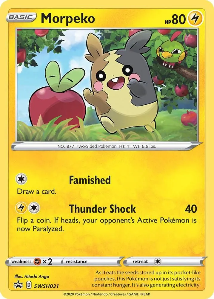 Morpeko — SWSH: Sword & Shield Promo Cards — Pokémon