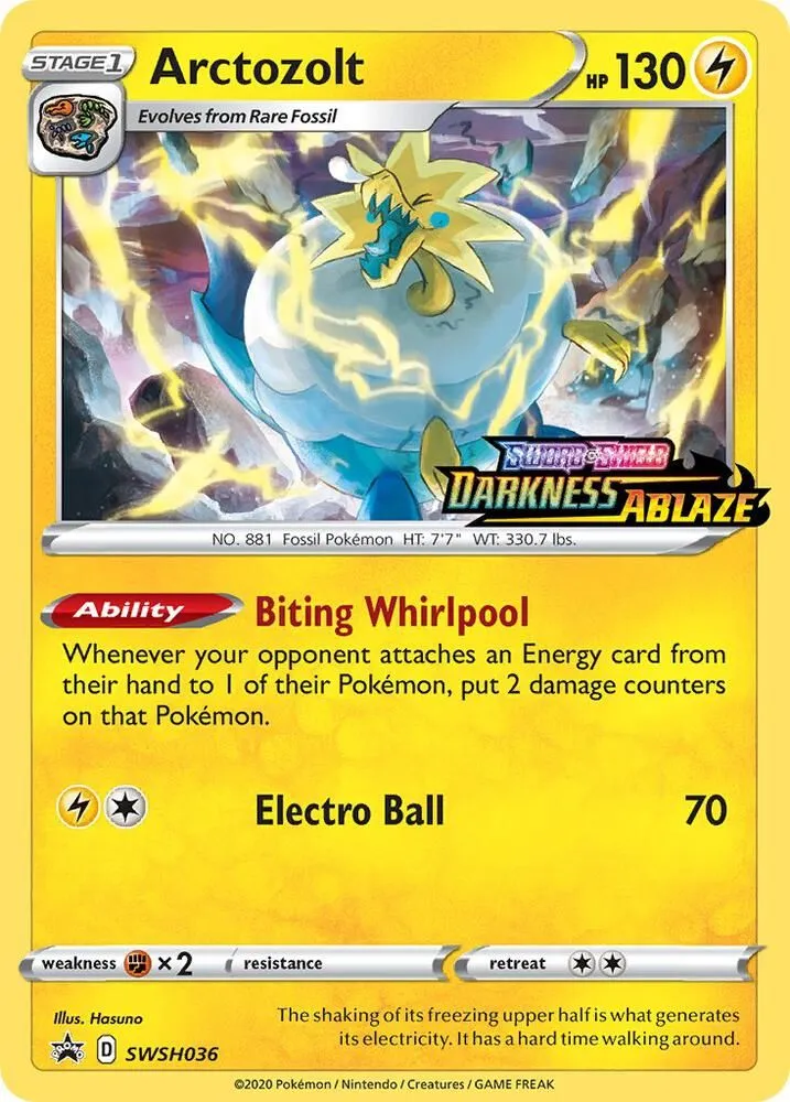 Arctozolt — SWSH: Sword & Shield Promo Cards — Pokemon