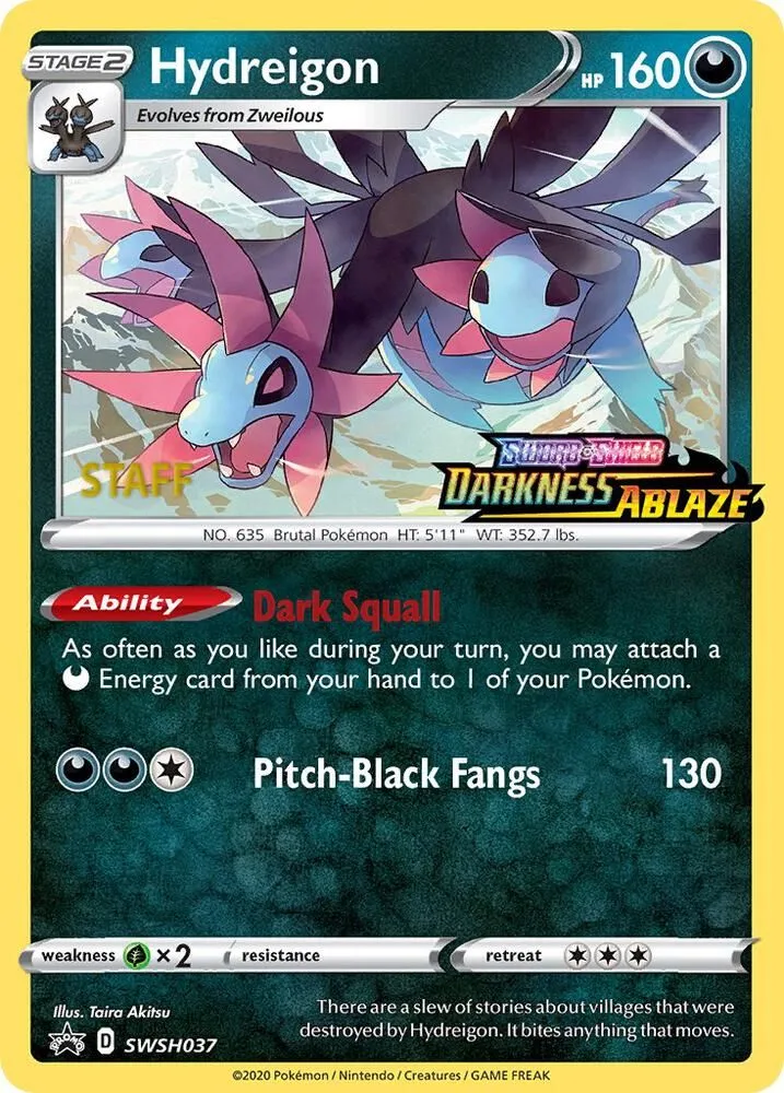 Hydreigon — SWSH: Sword & Shield Promo Cards — Pokémon