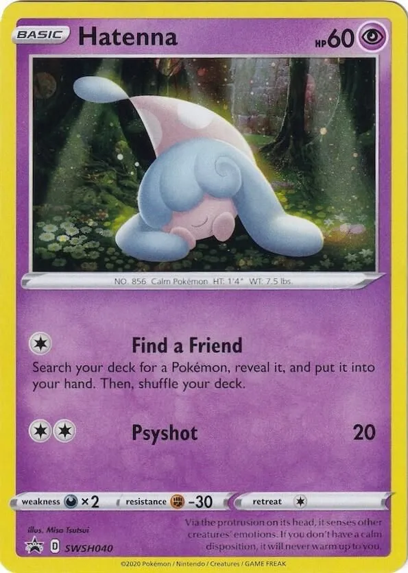 Hatenna — SWSH: Sword & Shield Promo Cards — Pokemon