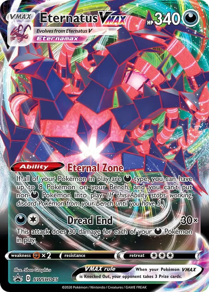 Éthernatos VMAX — SWSH: Sword & Shield Promo Cards — Pokémon