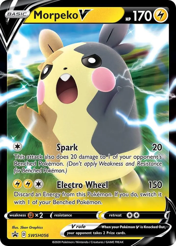 Morpeko V — SWSH: Sword & Shield Promo Cards — Pokemon