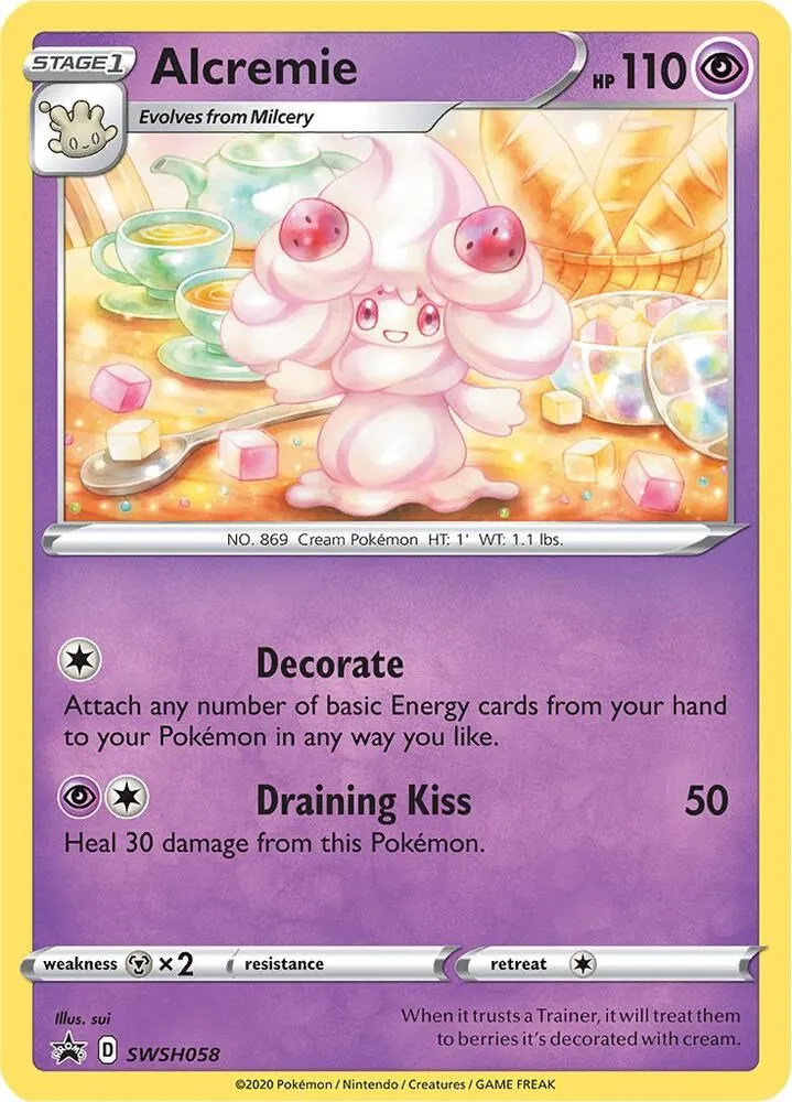 Alcremie — SWSH: Sword & Shield Promo Cards — Pokémon