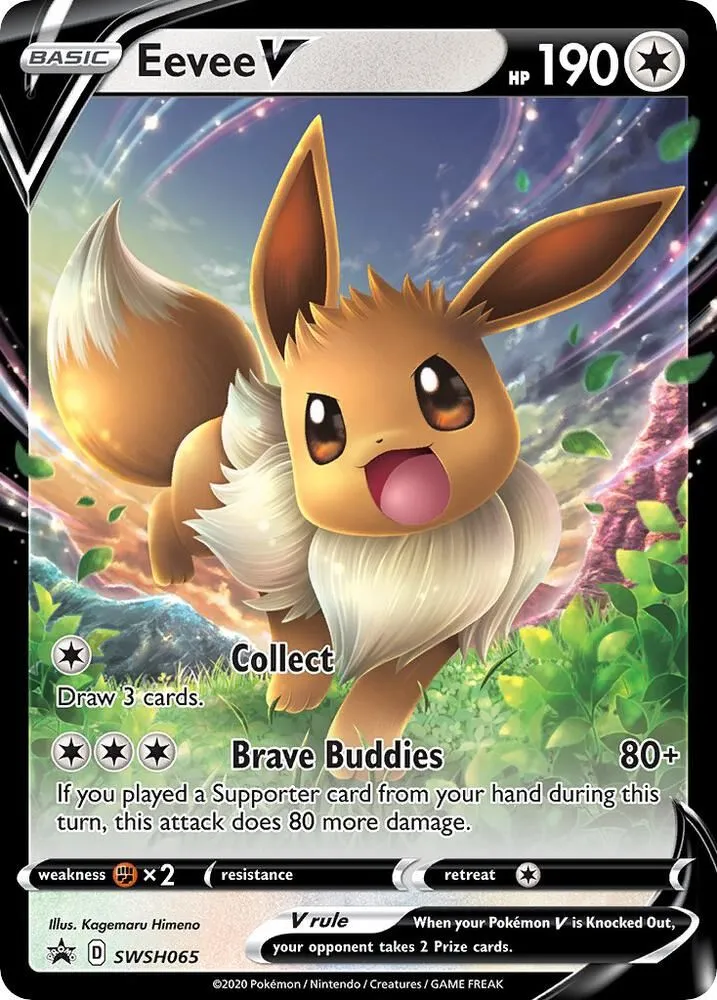 Eevee V — SWSH: Sword & Shield Promo Cards — Pokémon