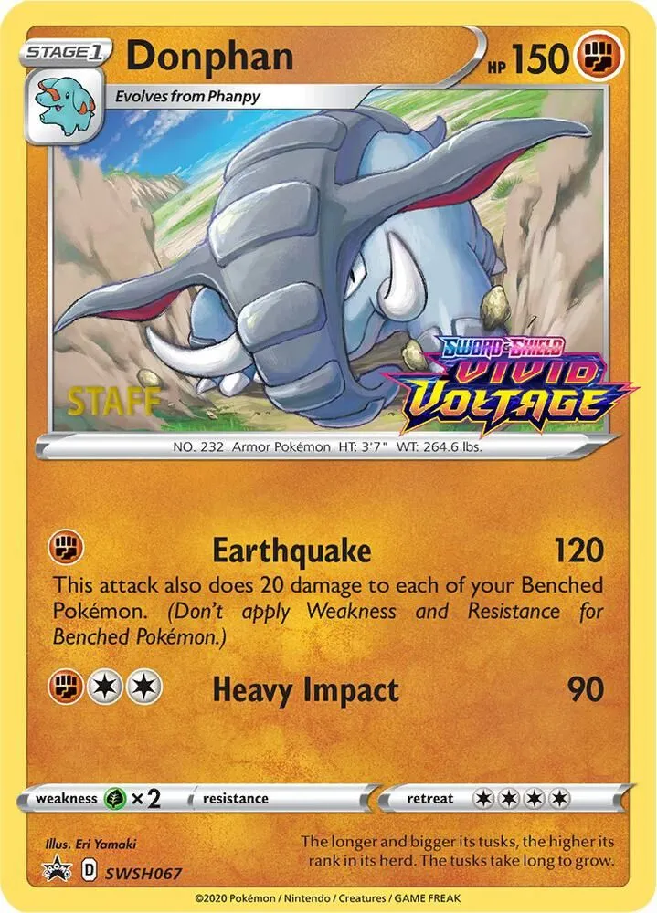 Donphan — SWSH: Sword & Shield Promo Cards — Pokemon