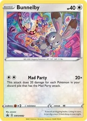Bunnelby — SWSH: Sword & Shield Promo Cards — Pokemon